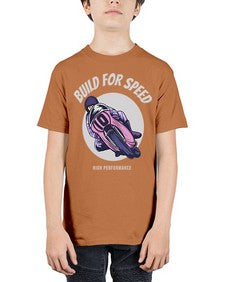 Build for speed 12# - motorcycle - Youth Tee Unisex