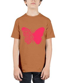 ButterflyMandala 292# - mandala - Youth Tee Unisex