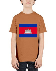 Cambodia 537# - world flags - Youth Tee Unisex