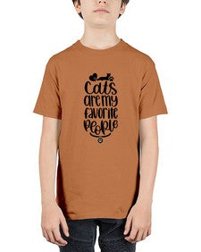 Cats Are My Favorite People Style 89# - cats - Youth Tee Unisex