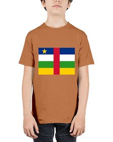 Central African Republic 551# - world flags - Youth Tee Unisex