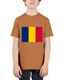 Chad 552# - world flags - Youth Tee Unisex