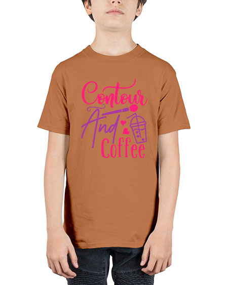 Contour And Coffee Style 243# - beauty - fashion - Youth Tee Unisex