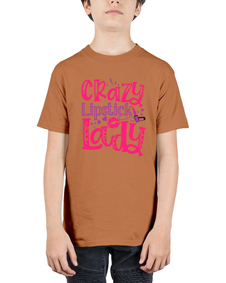 Crazy Lipstick Lady Style 241# - beauty - fashion - Youth Tee Unisex