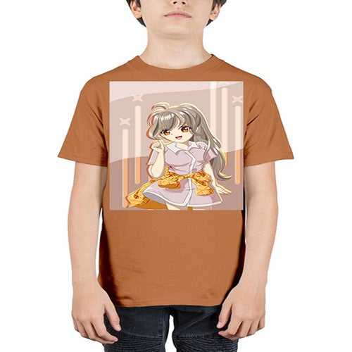 Cute and happy girl with picnic outfit 10# - anime - Youth Tee Unisex