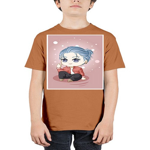 Cute little boy silver hair 78# - anime - Youth Tee Unisex