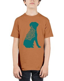 DogMandala 381# - mandala - Youth Tee Unisex