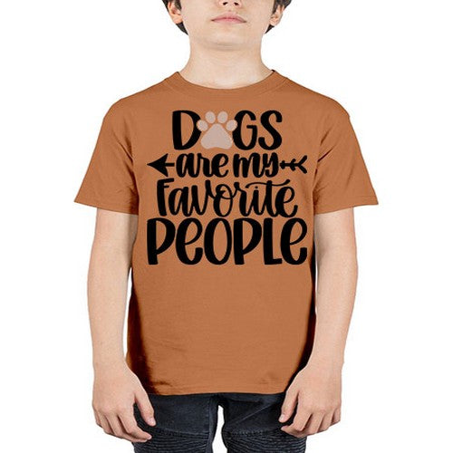 Dogs Are My Favorite People Style 22# - dogs - Youth Tee Unisex