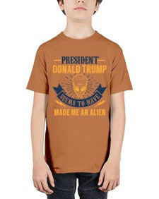 Donal trump made me an alien 51# - ufo - Youth Tee Unisex