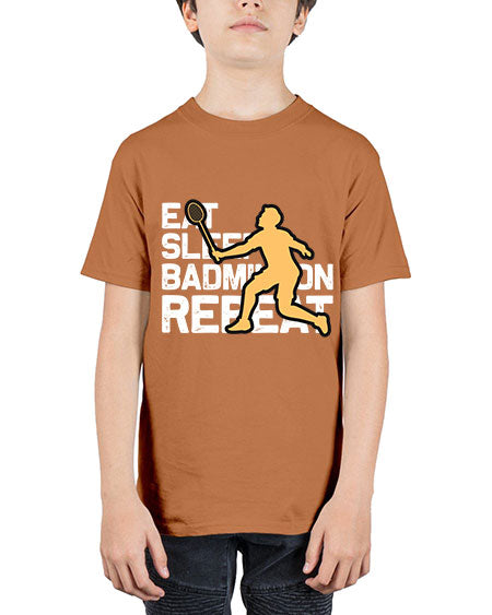 Eat 1286# - badminton - Youth Tee Unisex
