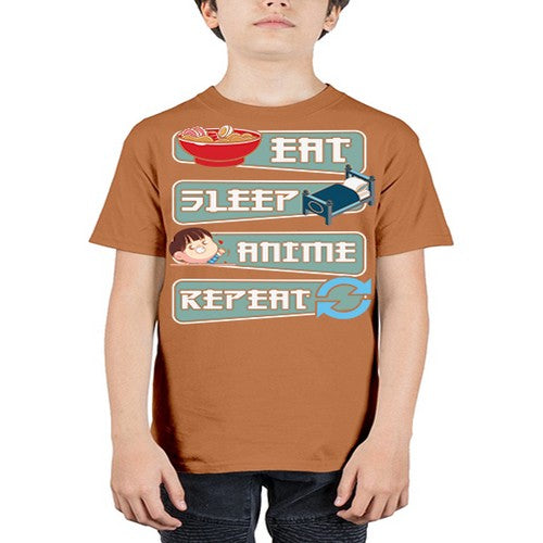 Eat Sleep Anime Repeat Anime Manga 227# - anime - Youth Tee Unisex