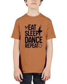 Eat sleep dance repeat 121# - ballet - Youth Tee Unisex