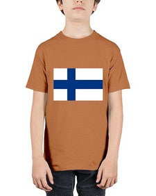 Finland 722# - world flags - Youth Tee Unisex