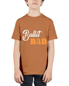 Fitted dance dad ballet svg ballet 125# - ballet - Youth Tee Unisex