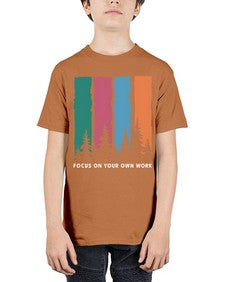 Focus on Your Own Work 14# - internet - Youth Tee Unisex