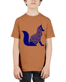 FoxMandalaUpdated 463# - mandala - Youth Tee Unisex