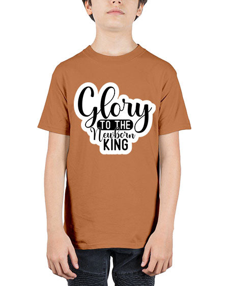 Glory To The Newborn King 320# - baby - Youth Tee Unisex