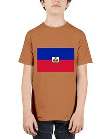 Haiti 802# - world flags - Youth Tee Unisex