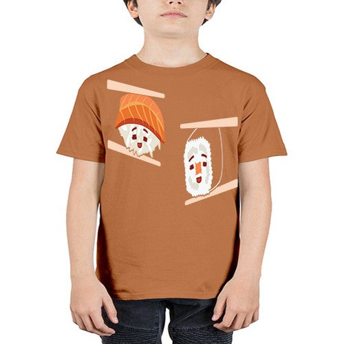 Happy Sushi Anime Kawaii Set Anime 232# - anime - Youth Tee Unisex