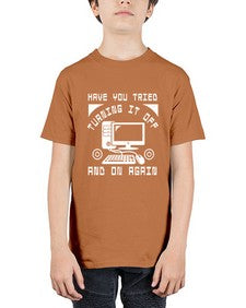 Have you tried turning it off and on again 45# - computer - Youth Tee Unisex