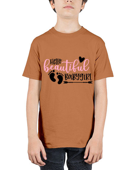 Hello Beautiful Babygirl Style 327# - baby - Youth Tee Unisex