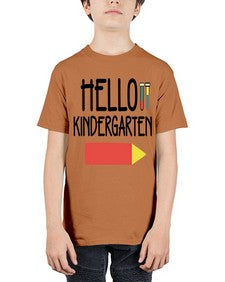 Hello Kindergarten 299# - kindergarten - Youth Tee Unisex