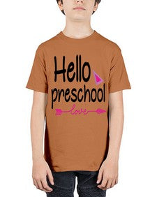 Hello preschool 317# - prek headstart - Youth Tee Unisex