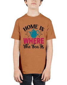 Home Is Where The Tea Is 1056# - tea - Youth Tee Unisex