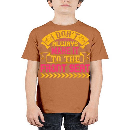 I Don’t Always Make It To The Front Seat Style 43# - dogs - Youth Tee Unisex