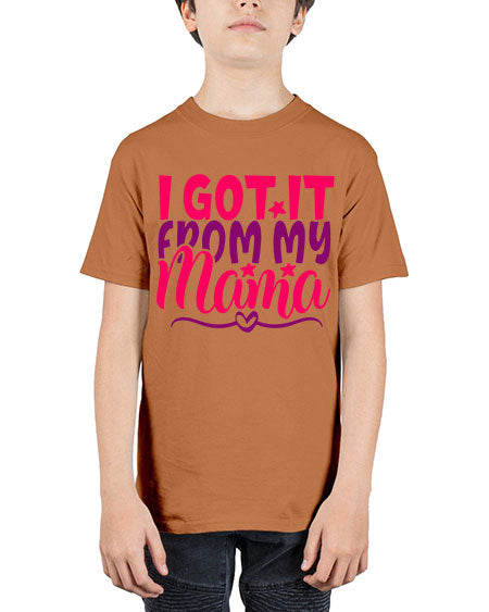 I Got It From My Mama Style 97# - baby - Youth Tee Unisex