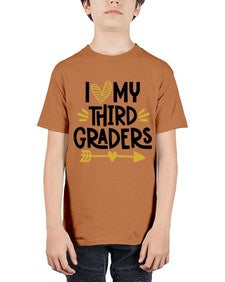 I Love My Third 368# - third grade - Youth Tee Unisex