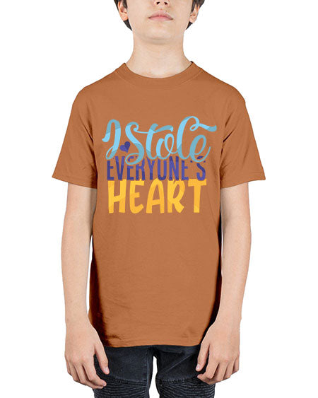 I Stole Everyones Heart Style 109# - baby - Youth Tee Unisex