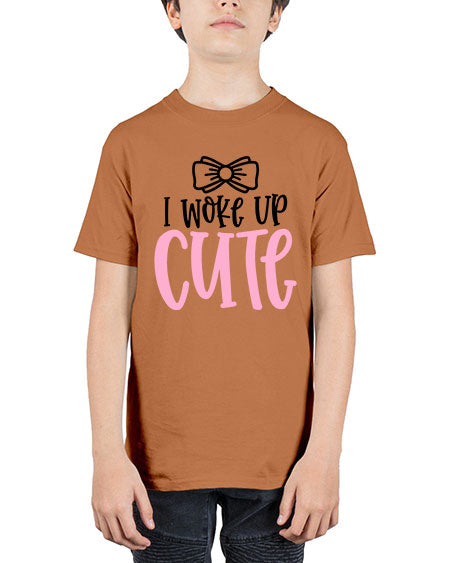 I Woke Up Cupe Style 347# - baby - Youth Tee Unisex