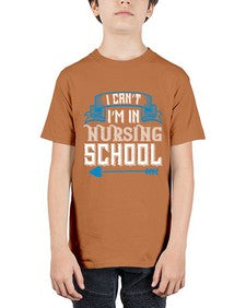 I cant im in nursing school Style 879# - nurse - Youth Tee Unisex