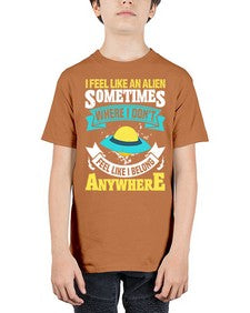 I feel like an alien sometimes where i dont belong 11# - ufo - Youth Tee Unisex