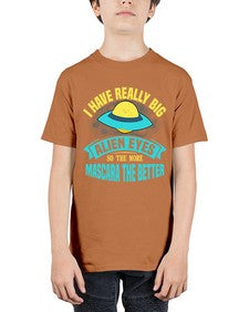 I have really big alien eyes 16# - ufo - Youth Tee Unisex