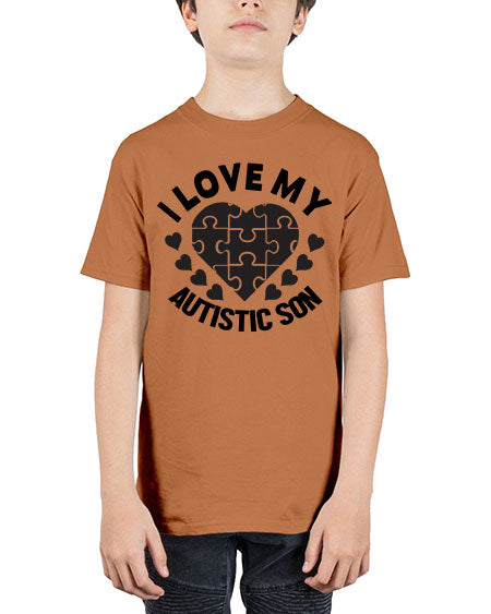 I love my Style 46# - autism - Youth Tee Unisex