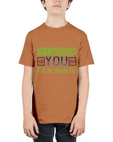 If I missed you I’d be diabetic Style 26# - diabetes - Youth Tee Unisex