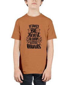 It Takes Big Heart To Shape Style 1002# - teacher - Youth Tee Unisex