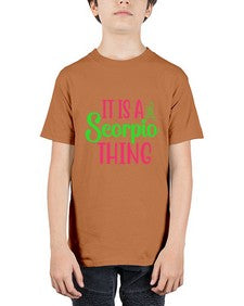It is a scorpio thing 258# - scorpio - Youth Tee Unisex