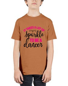 It takes a lot of sparkle to be a dancer 144# - ballet - Youth Tee Unisex