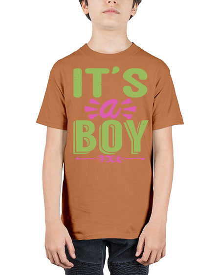 Its A Boy Style 130# - baby - Youth Tee Unisex