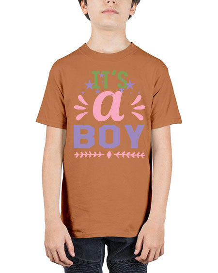 Its a boy Style 131# - baby shower - Youth Tee Unisex
