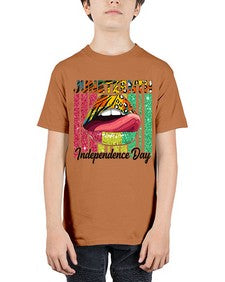 Juneteenth Independence Day Sexy Lip Png 11# - black juneteenth - Youth Tee Unisex