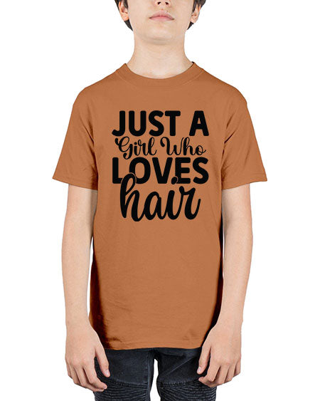 Just A Girl Who Loves Hair 1018# - hairdresser - Youth Tee Unisex