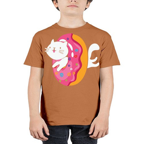 Kawaii Cat Donut Anime Lover Anime 267# - anime - Youth Tee Unisex