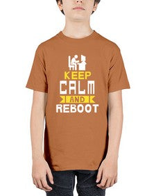 Keep Calm and reboot 27# - computer - Youth Tee Unisex