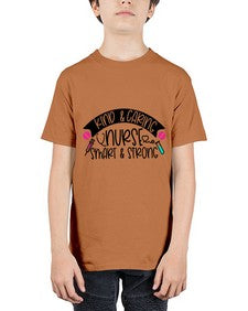 Kind Caring Nurse Smart Strong Style Style 1032# - nurse - Youth Tee Unisex