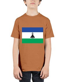 Lesotho 1129# - world flags - Youth Tee Unisex