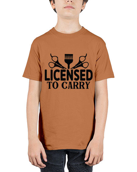 Licensed To Carry 1050# - hairdresser - Youth Tee Unisex